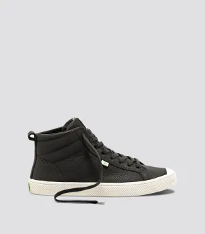 OCA High Black Premium Leather Sneaker Women