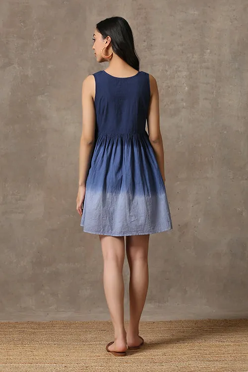 Okhai 'Uranus' Pure Cotton Tie and Dye Dress