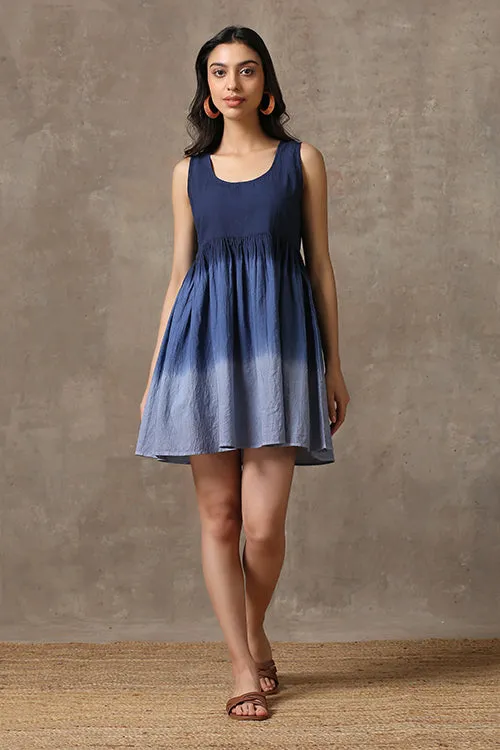 Okhai 'Uranus' Pure Cotton Tie and Dye Dress