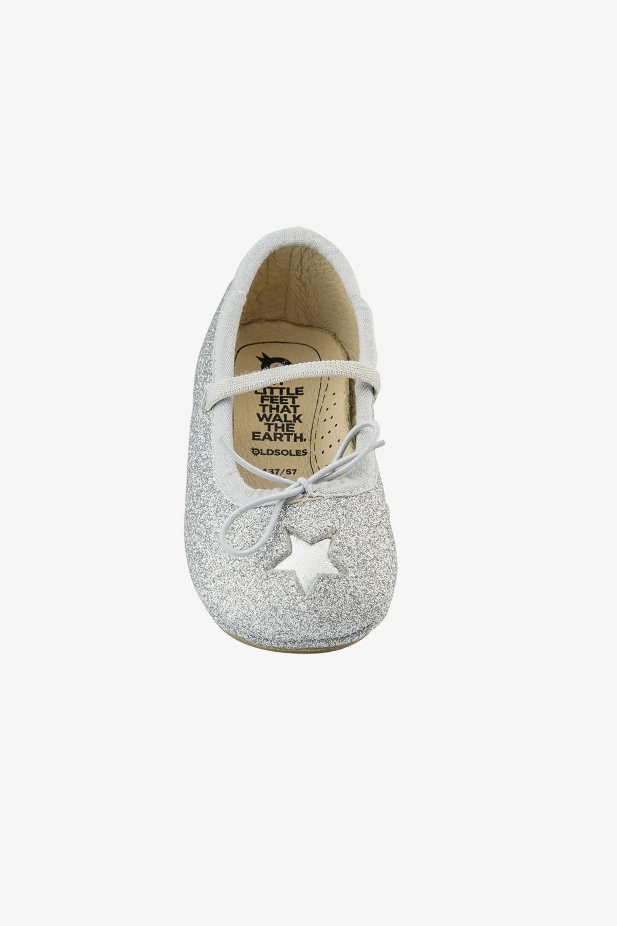 Old Soles Cruise Star Baby Girls Shoes - Silver