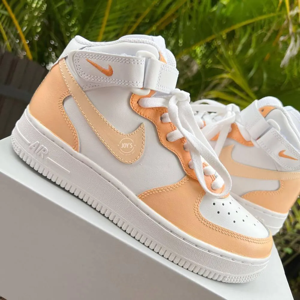 Orange Ice Cream Custom Air Force 1