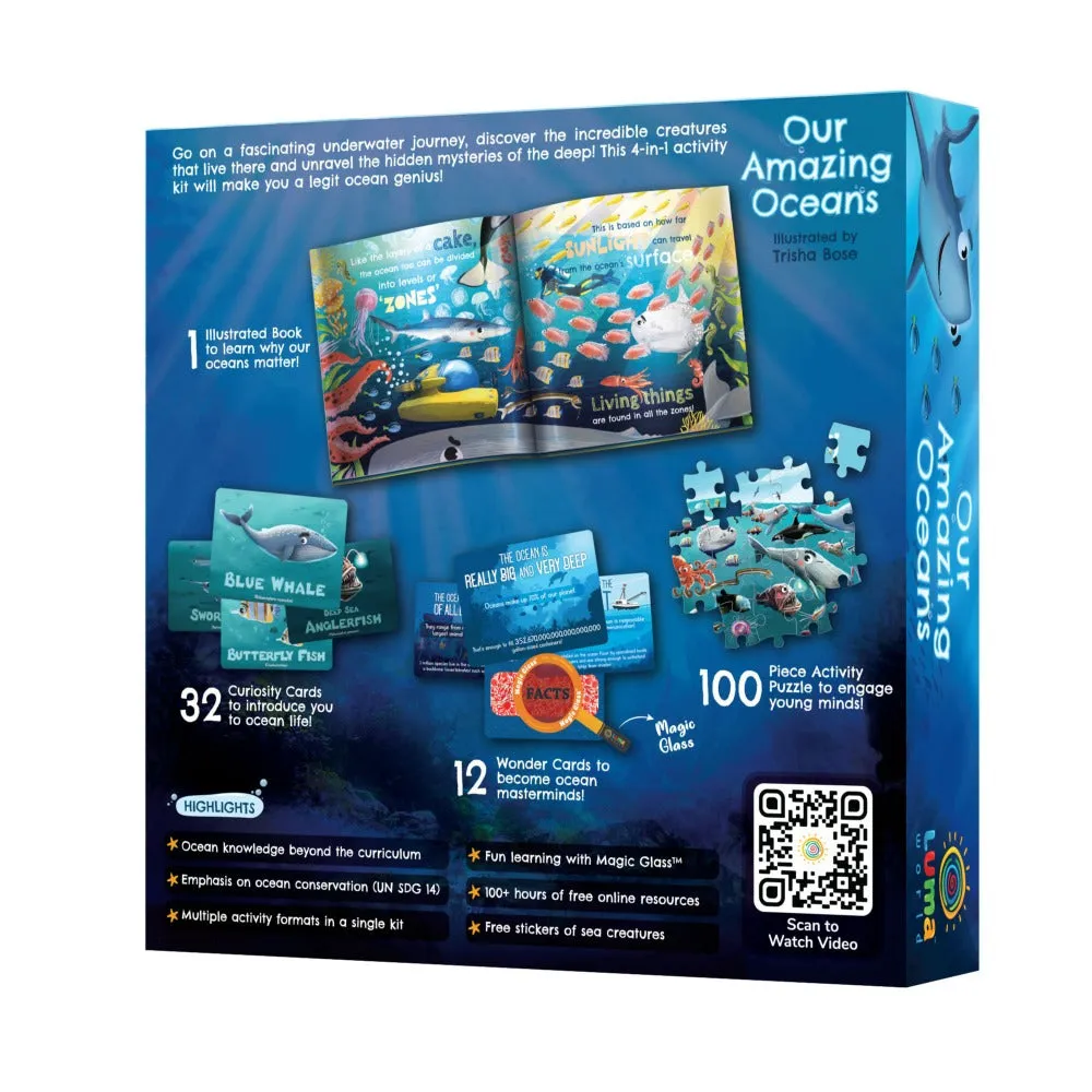 Our Amazing Oceans 4 in 1 Activity Kit