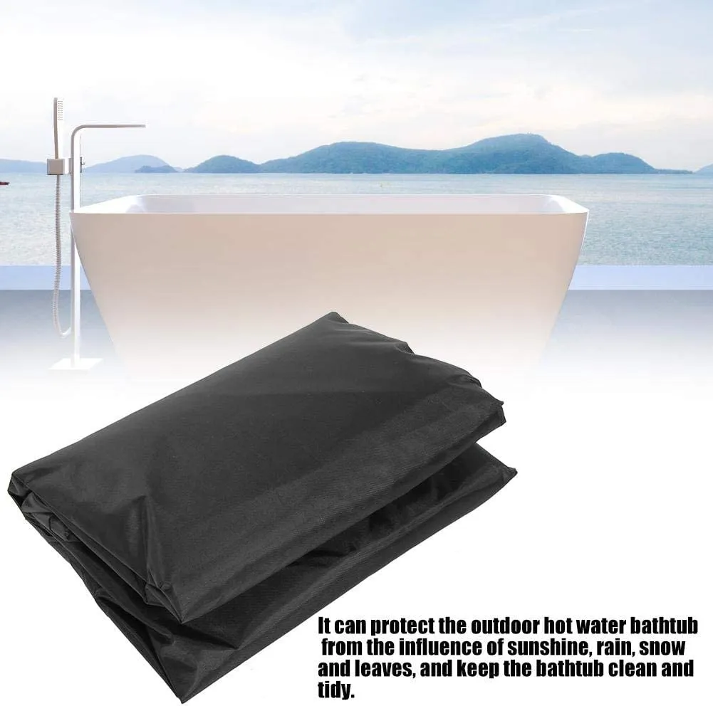 Outdoor Square Hot Tub SPA Cover Protector 231 X 231CM