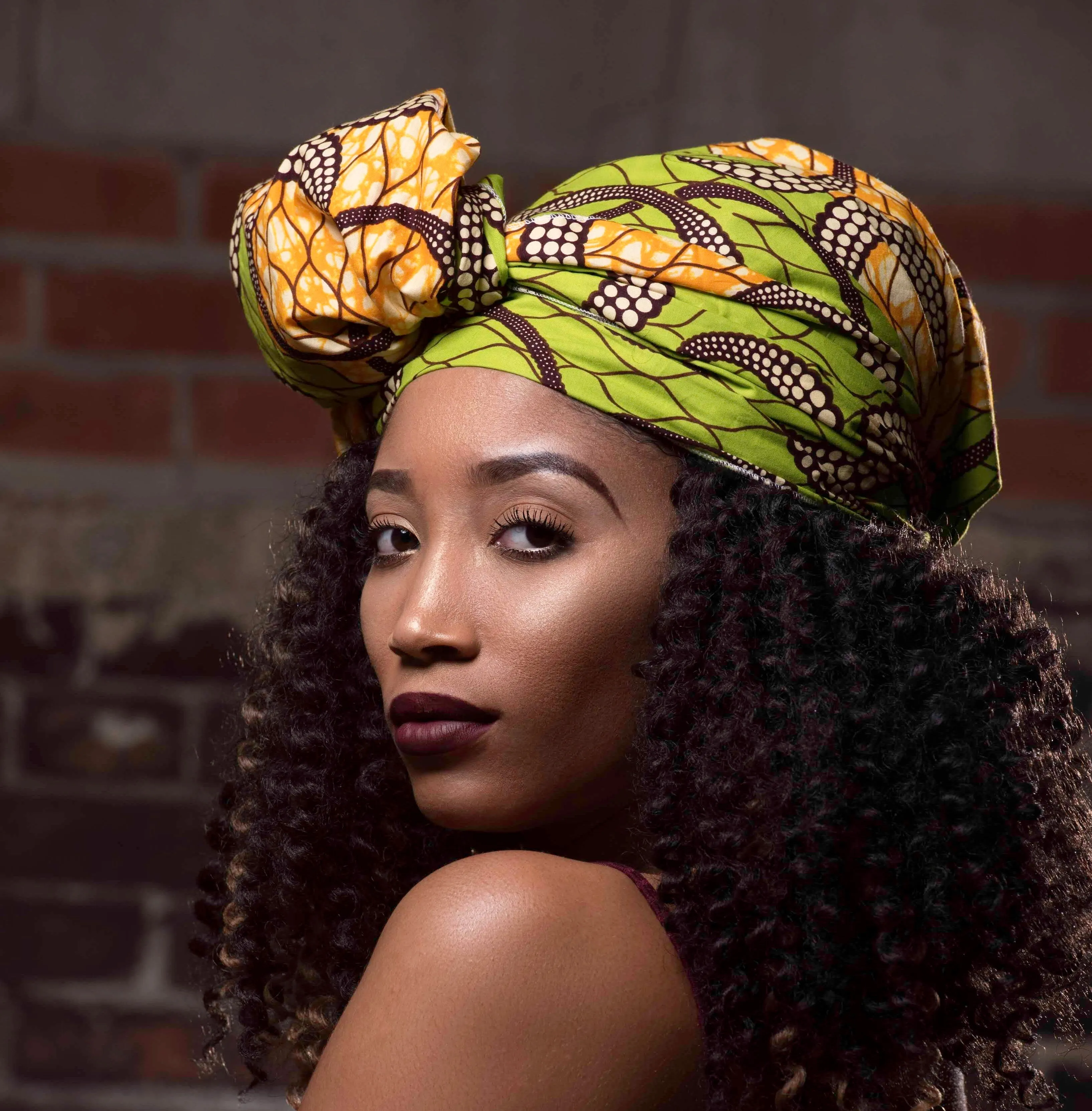 Oye African Print Headwrap