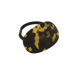 Paris Mode - Ponytail Elastic - Dark Tortoise Shell