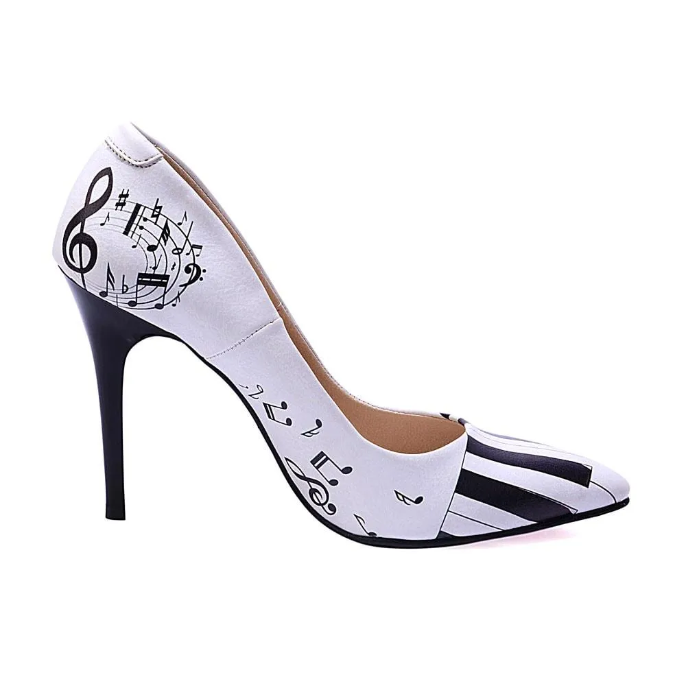 Piano Heel Shoes STL4401