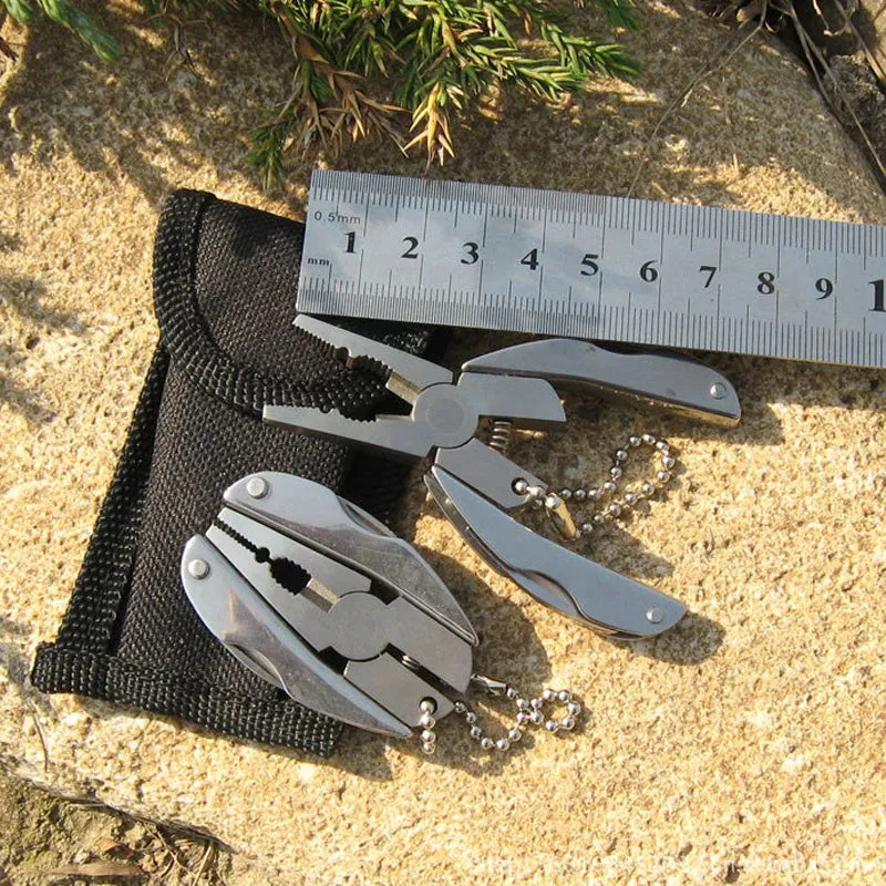 Pocket Multi Function Pliers Keychain