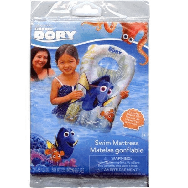 Pool Swim Mattress Disney Finding Dory Junior Inflatable Raft