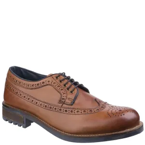 Poplar Brogue Dress Shoes Tan