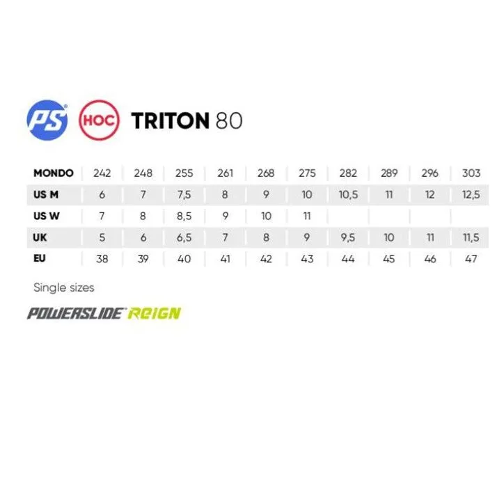 Powerslide Reign Triton 80 Roller Hockey Skates