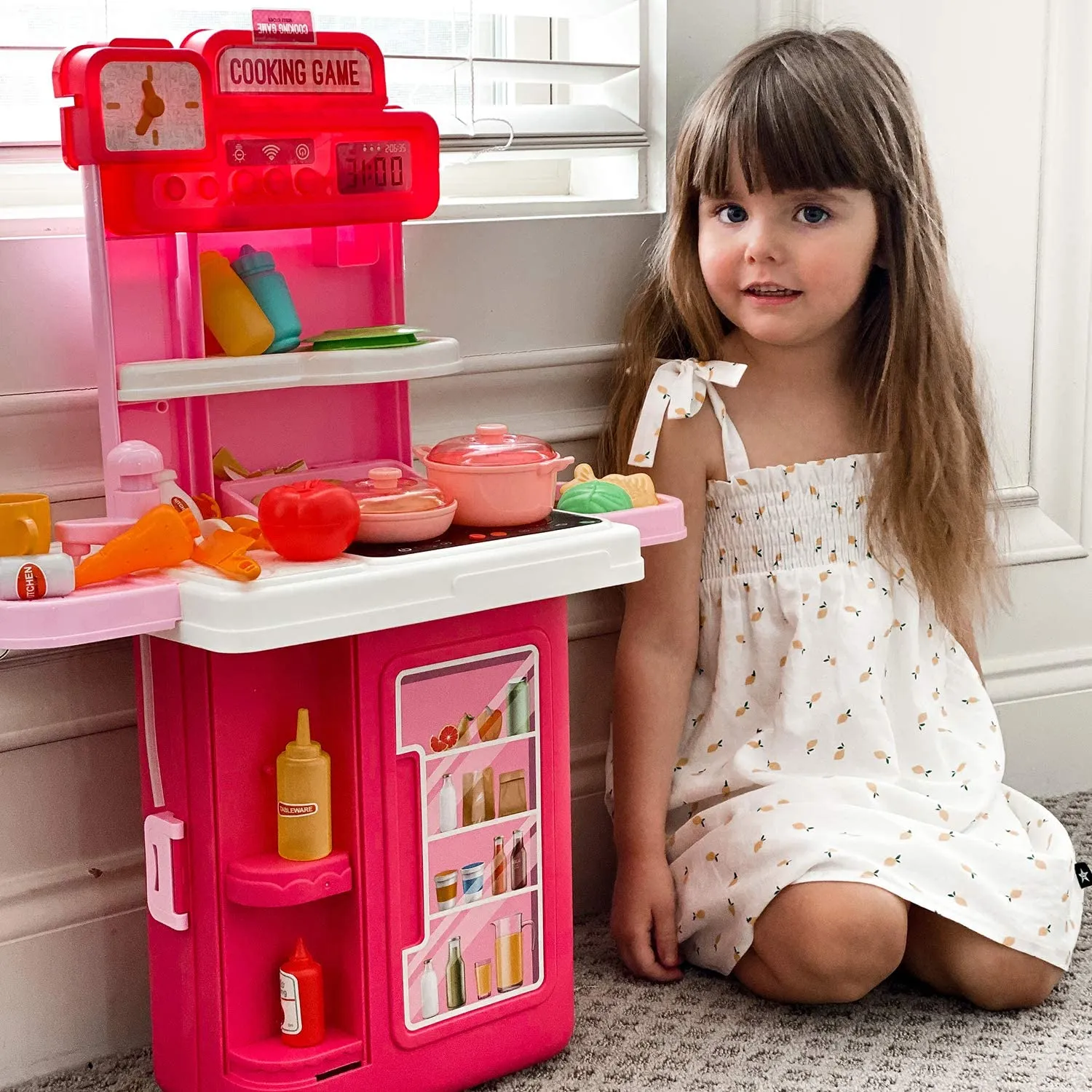 Pretend Play Kitchen Set