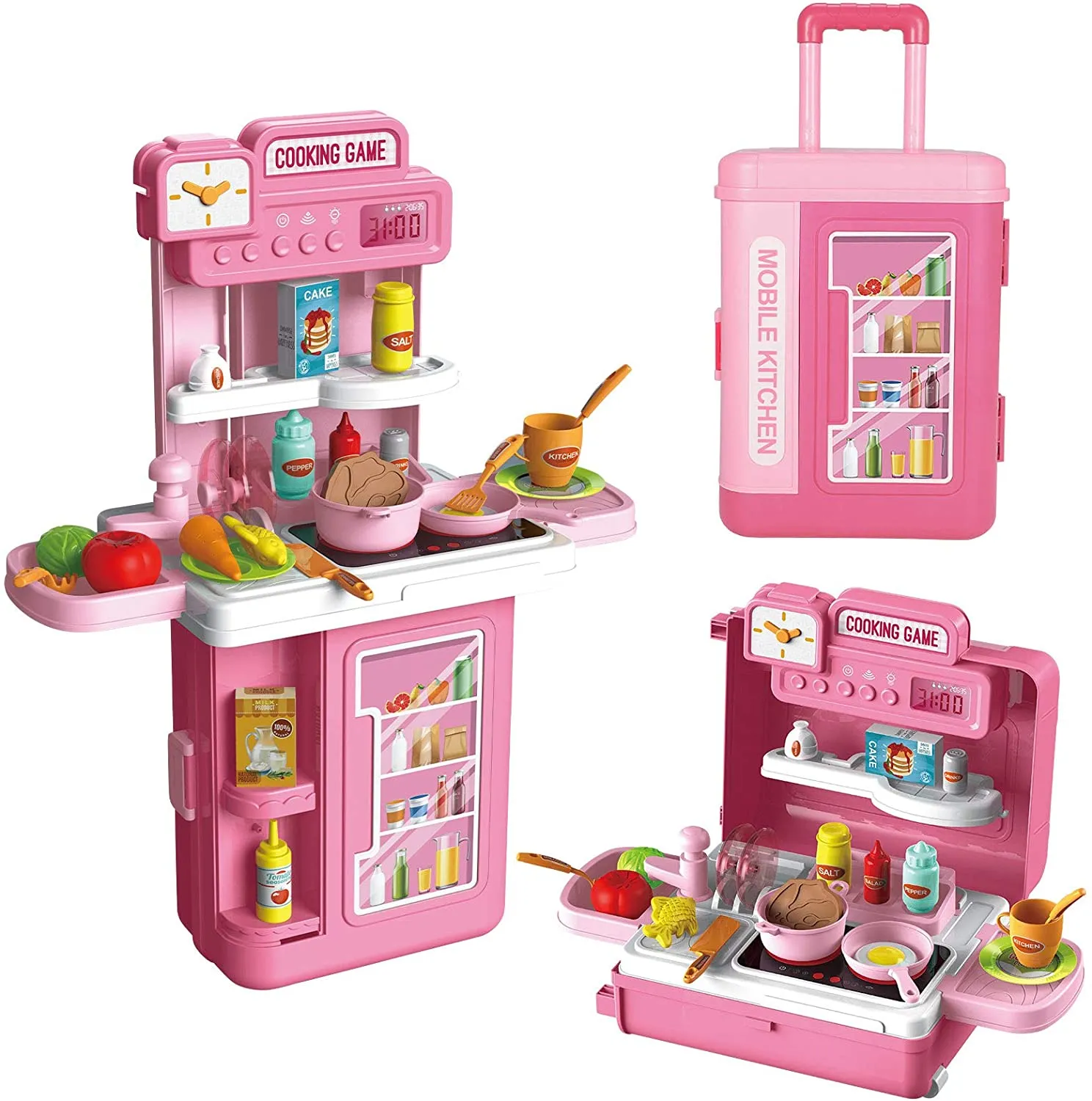 Pretend Play Kitchen Set