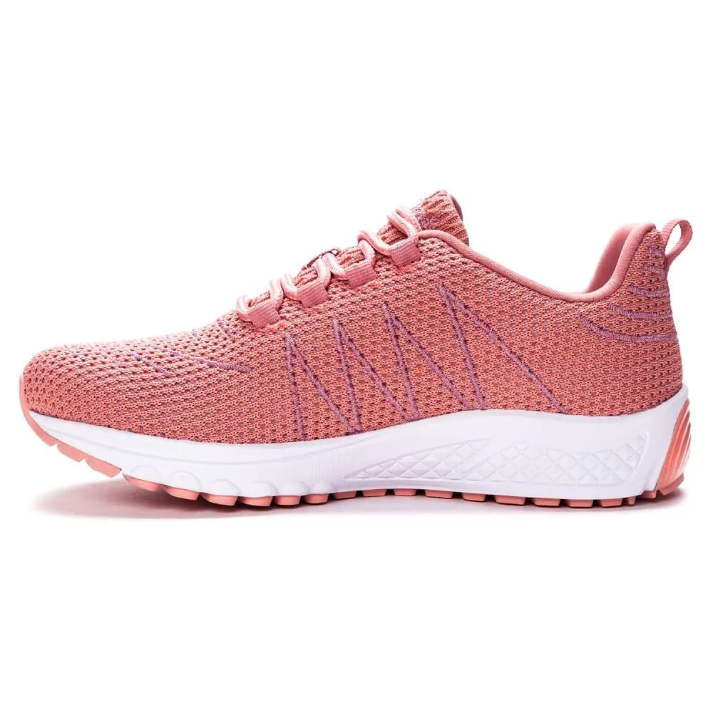 Propet Women's Tour Knit Active Shoes (Dark Pink)