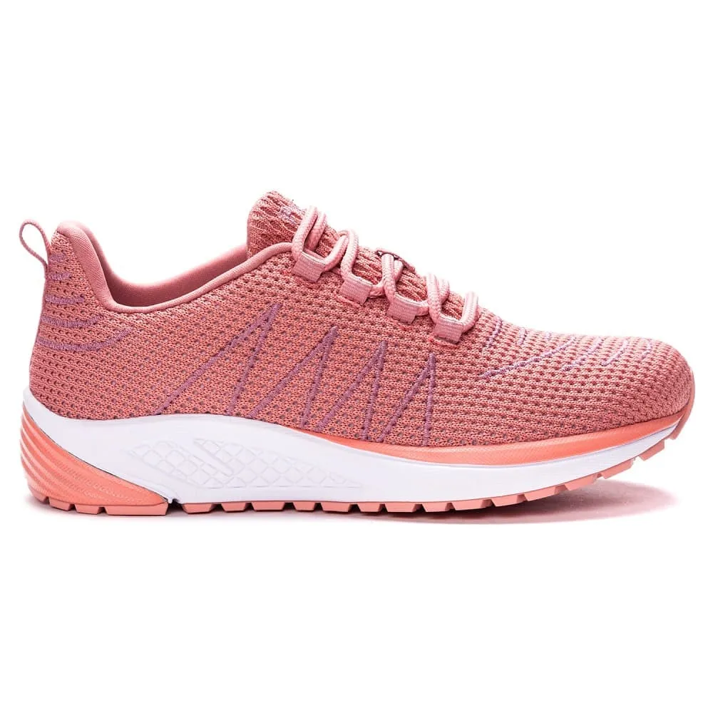 Propet Women's Tour Knit Active Shoes (Dark Pink)