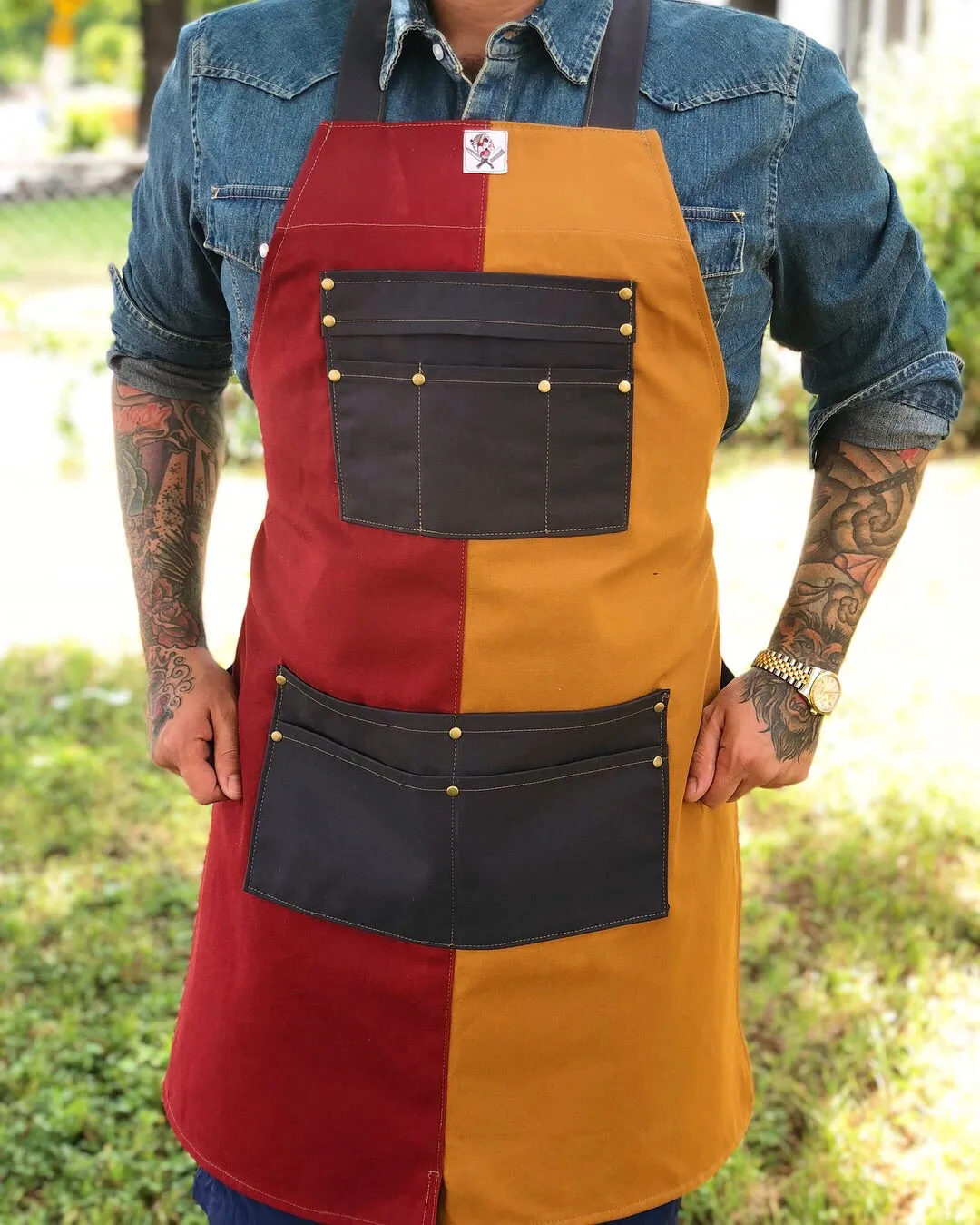 “Punch Drunk Love” apron