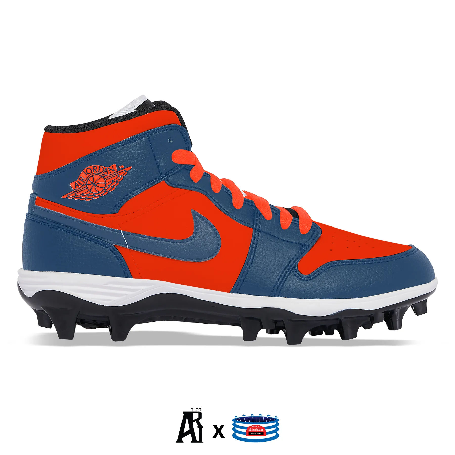 "Chi-Town" Jordan 1 TD Cleats