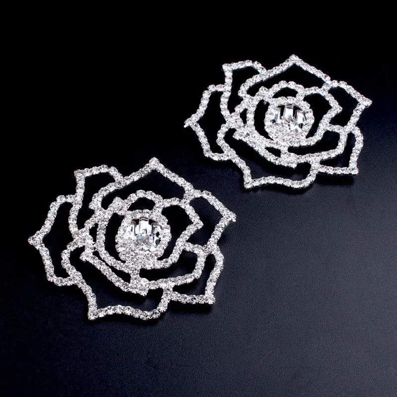 "Paris" - Crystal Bridal Shoe Clips