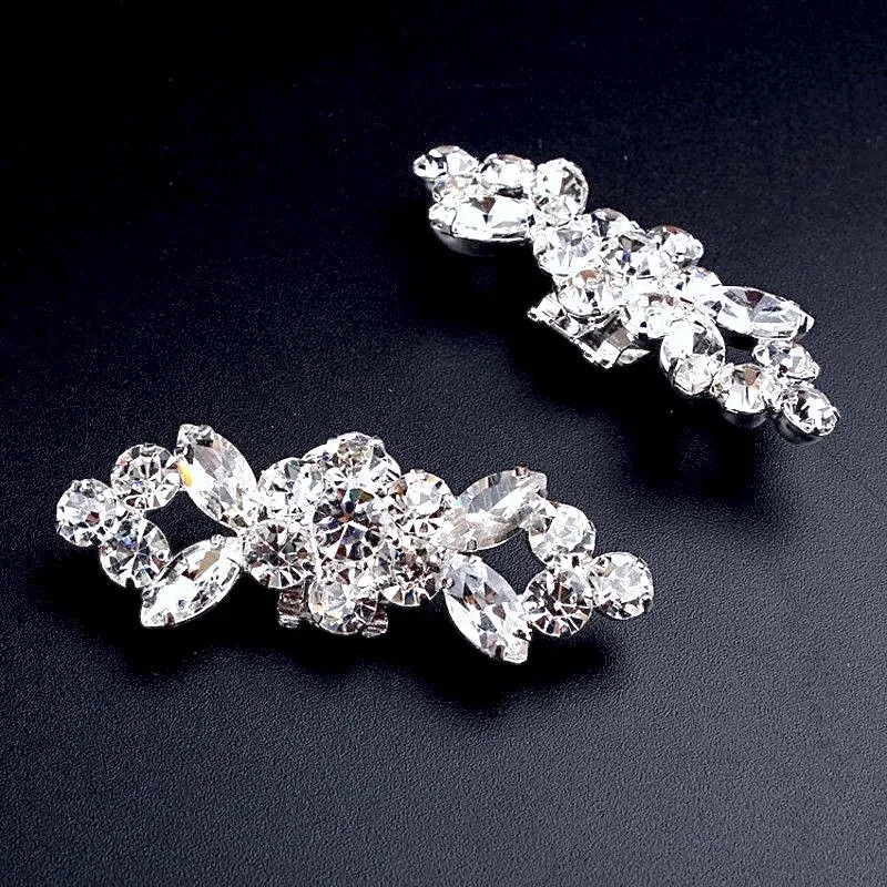 "Paris" - Crystal Bridal Shoe Clips