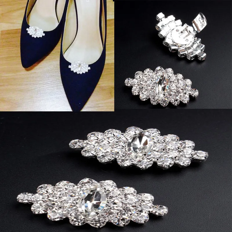 "Paris" - Crystal Bridal Shoe Clips