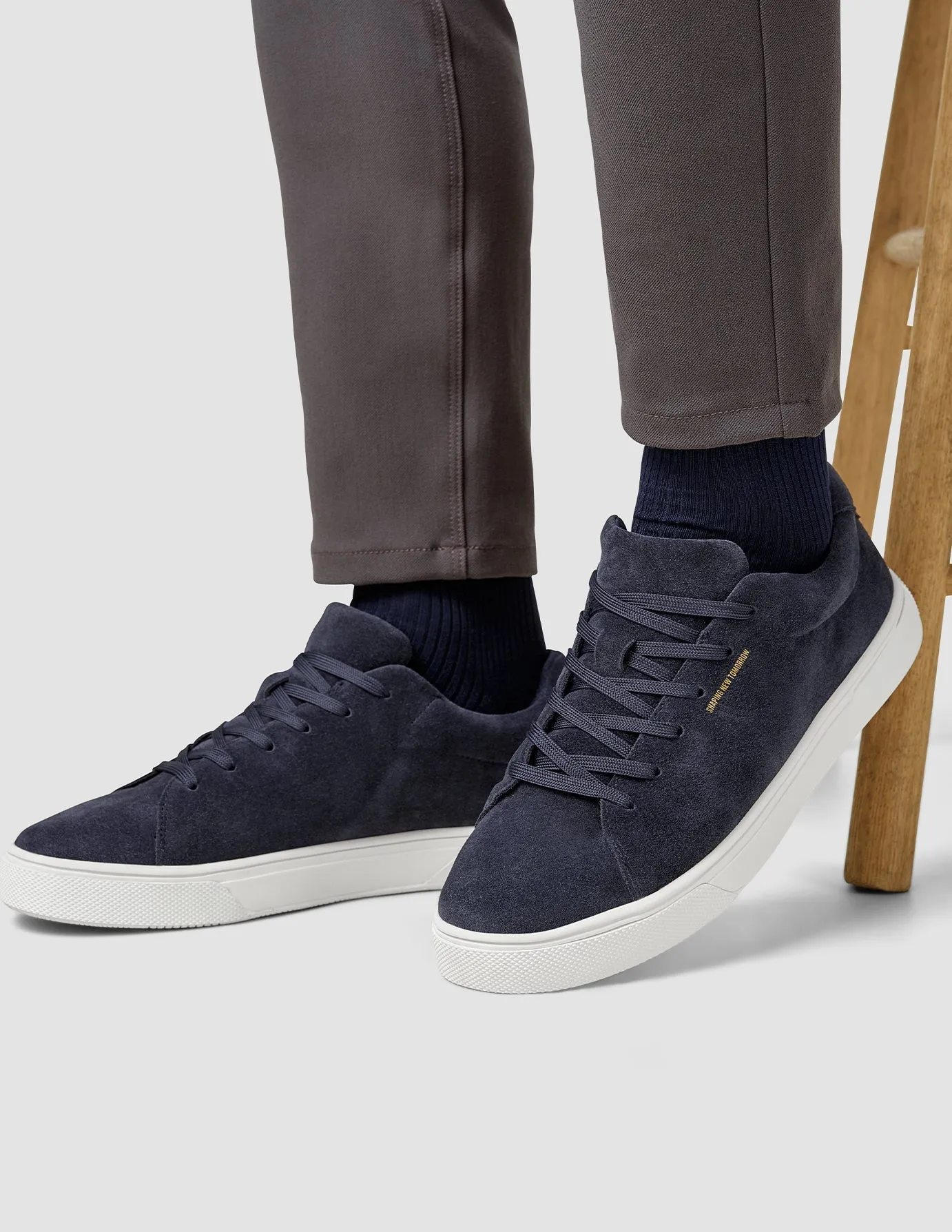 Reeklass Suede Sneakers Navy