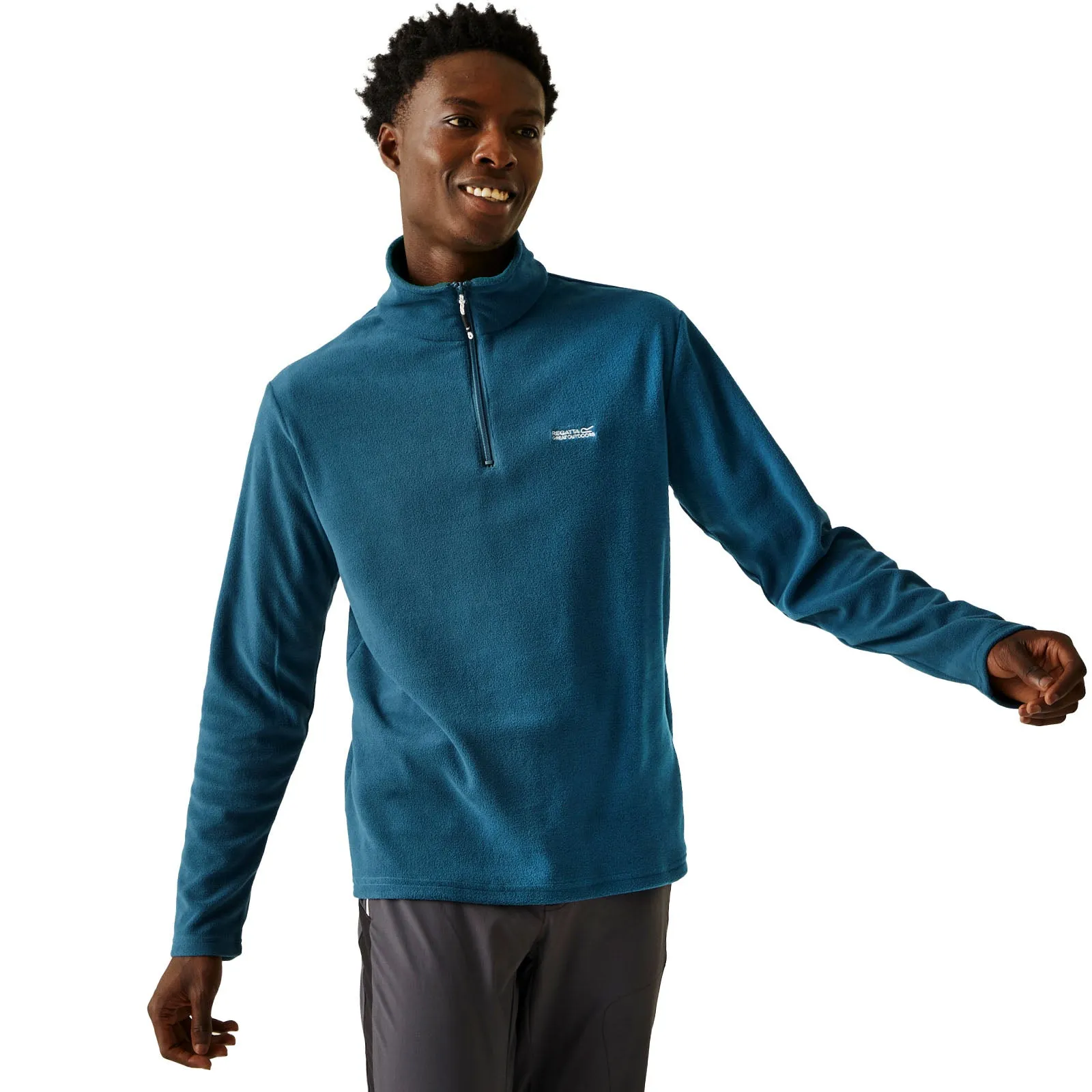 Regatta Mens Thompson Lightweight Half Zip Fleece