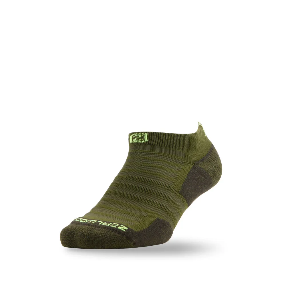 RUNNER Carbon Cotton No Show Socks