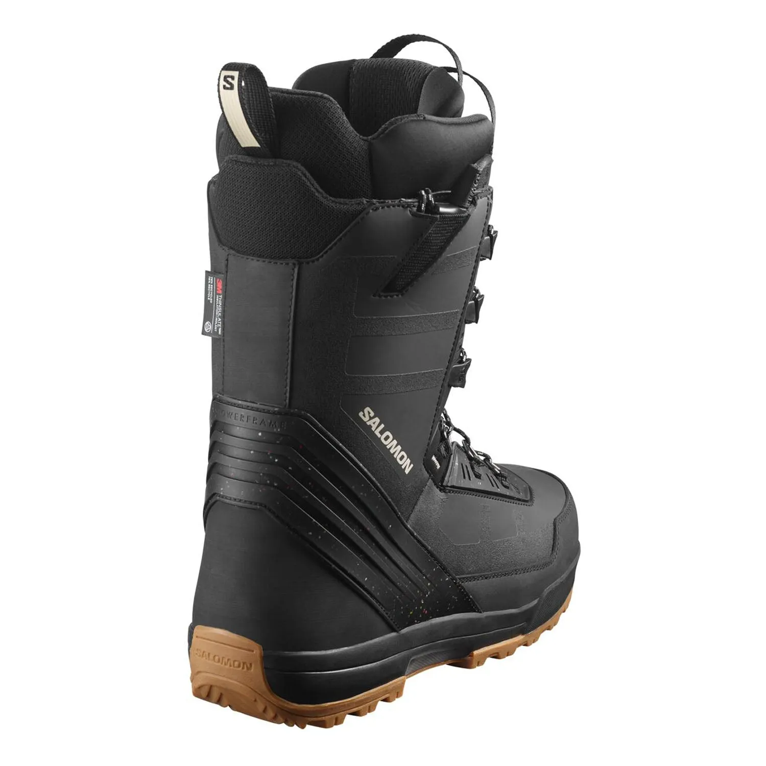 Salomon Men's Malamute Snowboard Boots 2025 Black