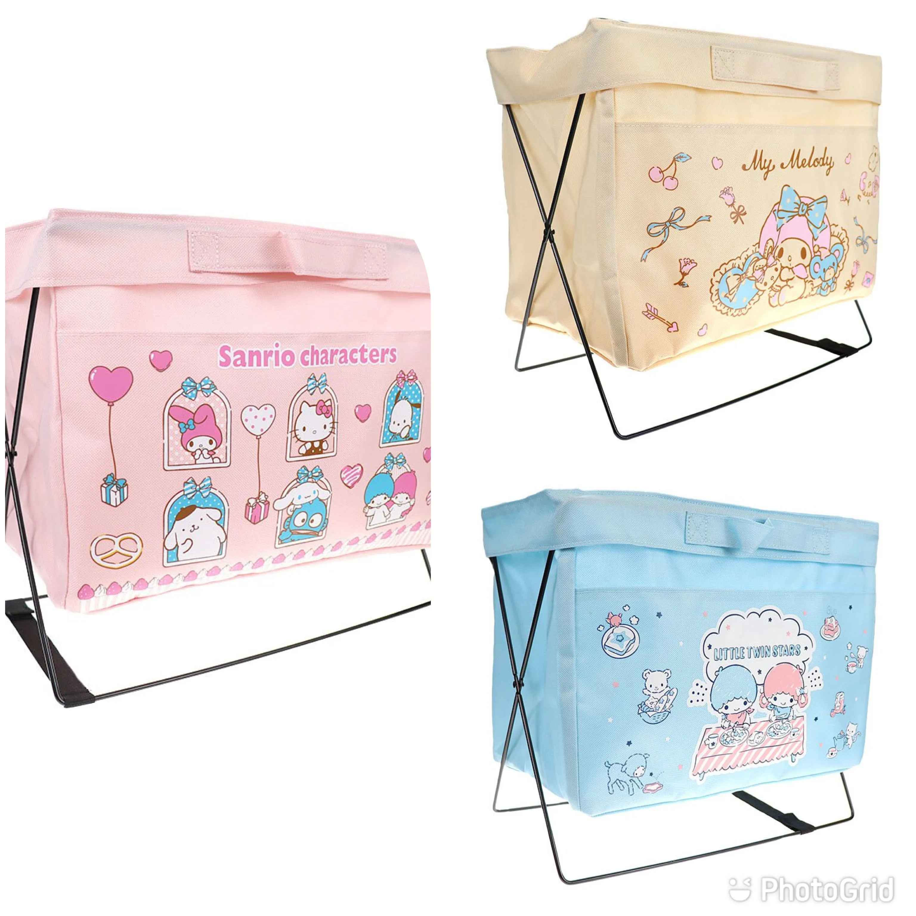 Sanrio Character Foldable Storage Basket