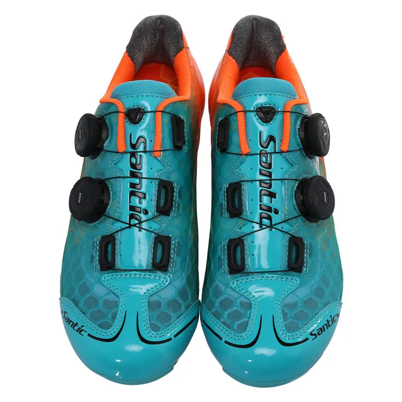 Santic Alpha 2.0 Blue Men Cycling Shoes