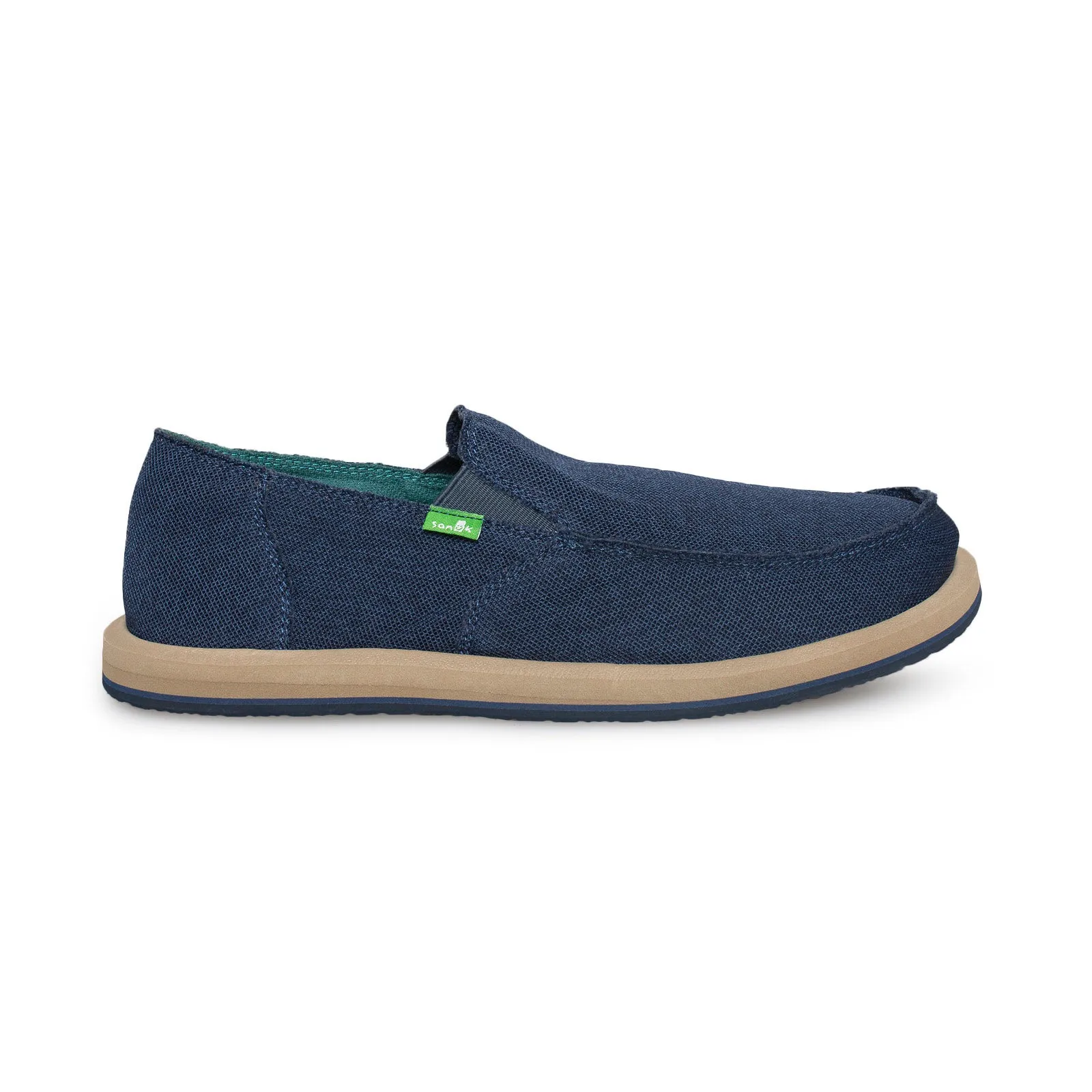 Sanuk Vagabond Mesh Navy Shoes - Men's