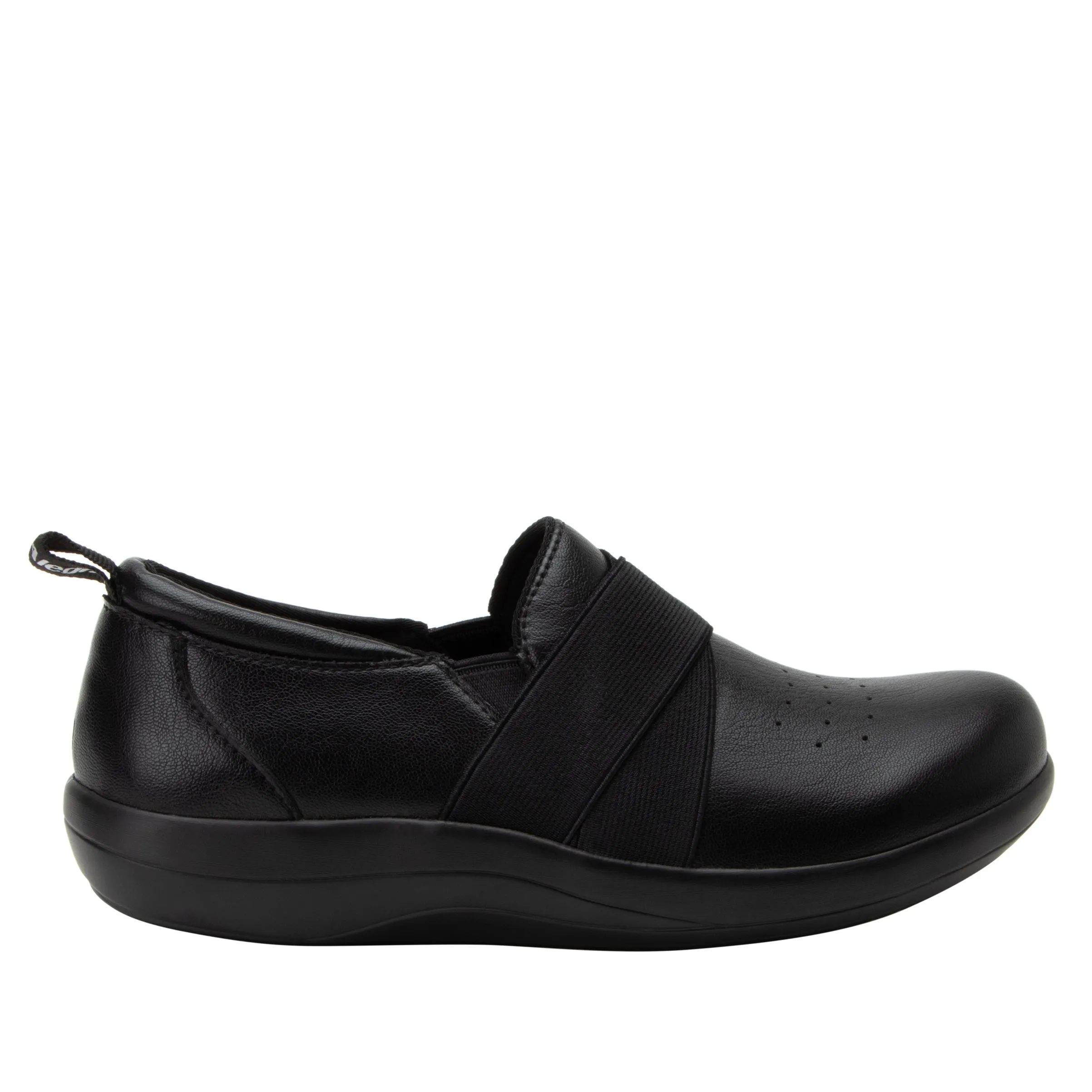 Savvie Black Smooth Professional Shoe