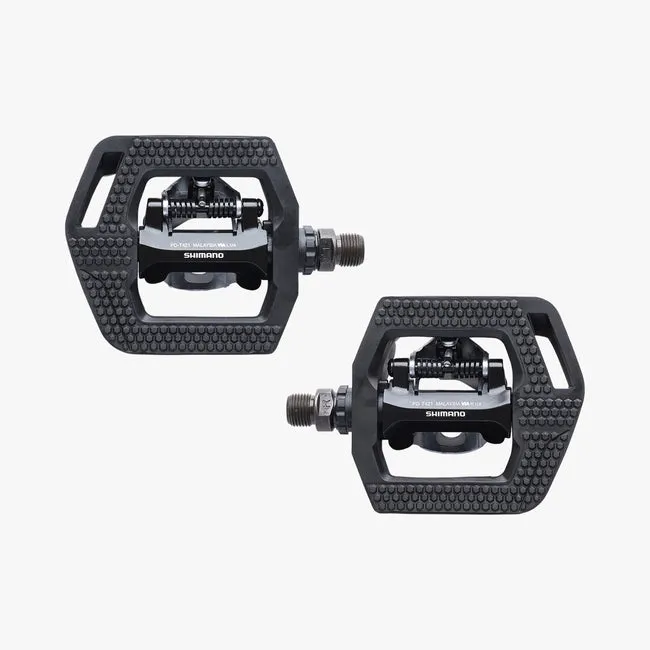 SHIMANO PD-T421 Click'r SPD Black Pedals wtih SM-SH56 Cleats