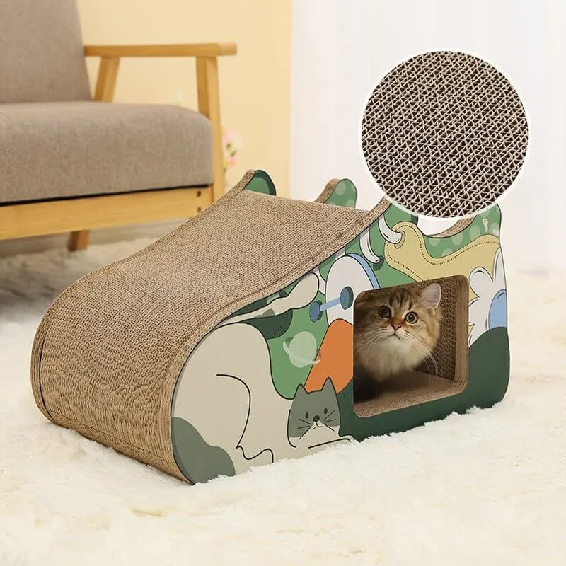 Shoe Cartoon Cat Scratching Post