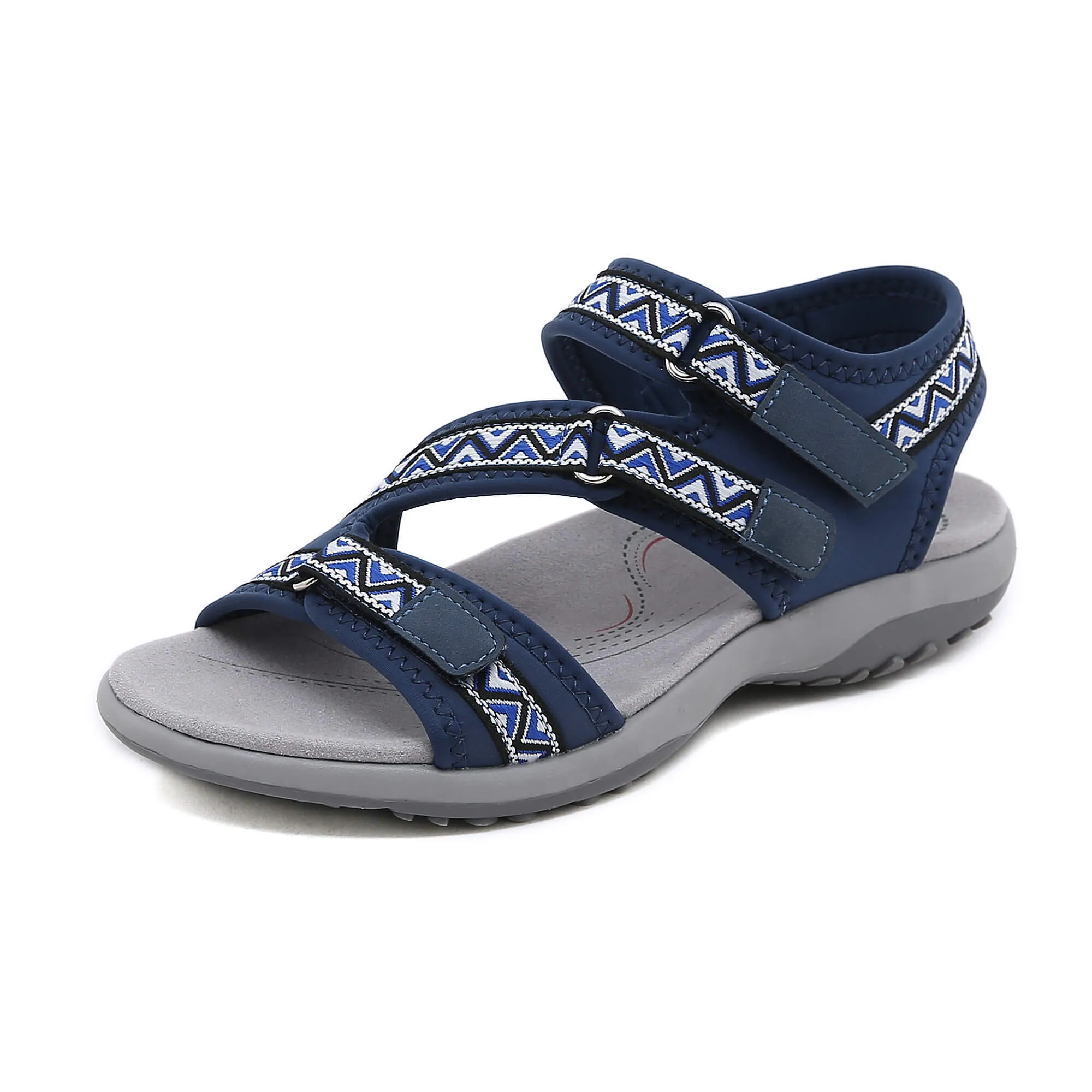 Siketu | Trekking Partner Cushioned Sandal - Navy