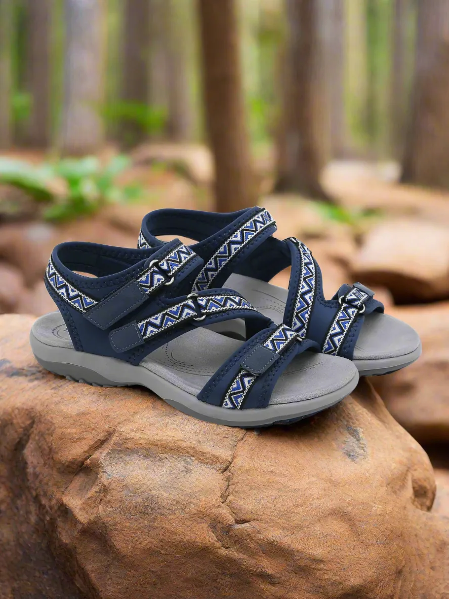 Siketu | Trekking Partner Cushioned Sandal - Navy