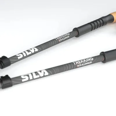 SILVA TREKKING POLES ALUMINUM CORK