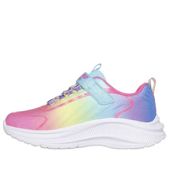 Skechers Girls Light Ups - Rainbow Cruisers Turquoise Multi