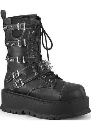 SLACKER-165 [Black] | PLATFORM BOOTS [PREORDER]