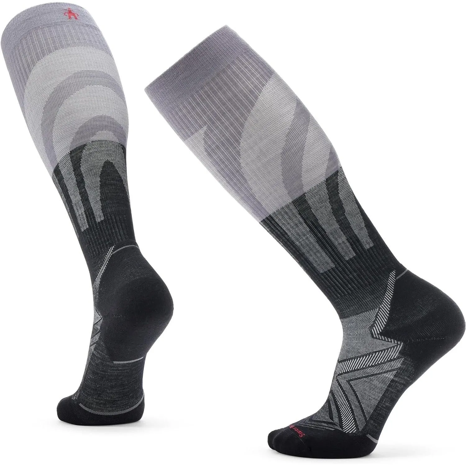 Smartwool Men's Run Targeted Cushion Merino Wool Compression Over-the-Calf Socks