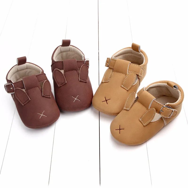 Spring and autumn cartoon matte leather soft bottom baby shoes  Kids Gift