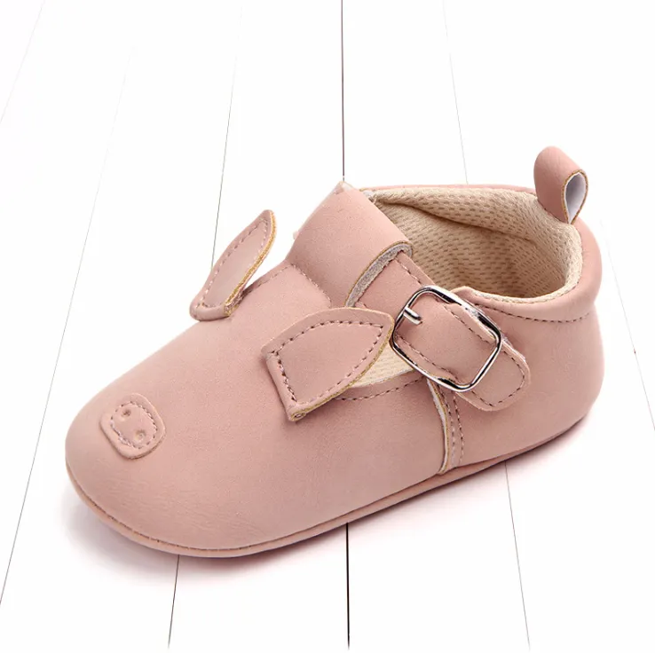 Spring and autumn cartoon matte leather soft bottom baby shoes  Kids Gift