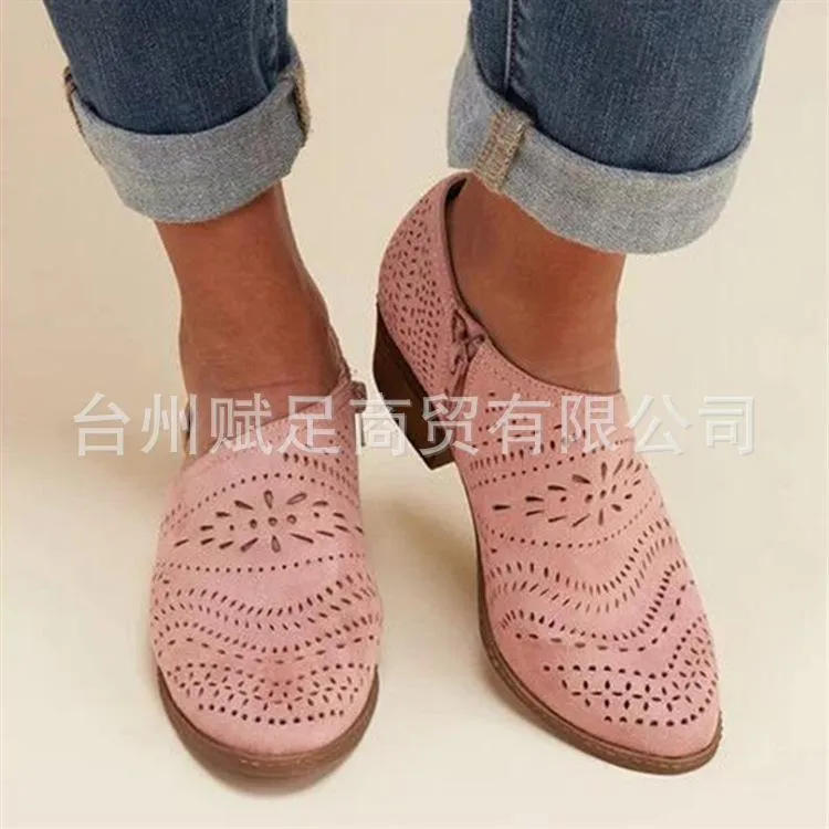 Spring and Summer Fashion Hollow Large Size Women's Sandals