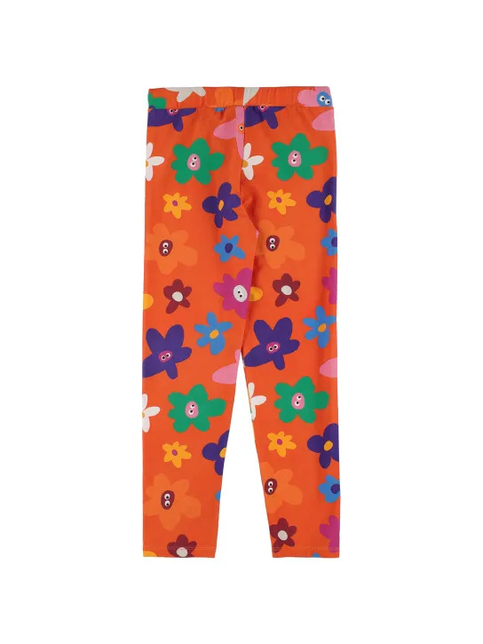 Stella McCartney Kids   Printed organic cotton leggings 