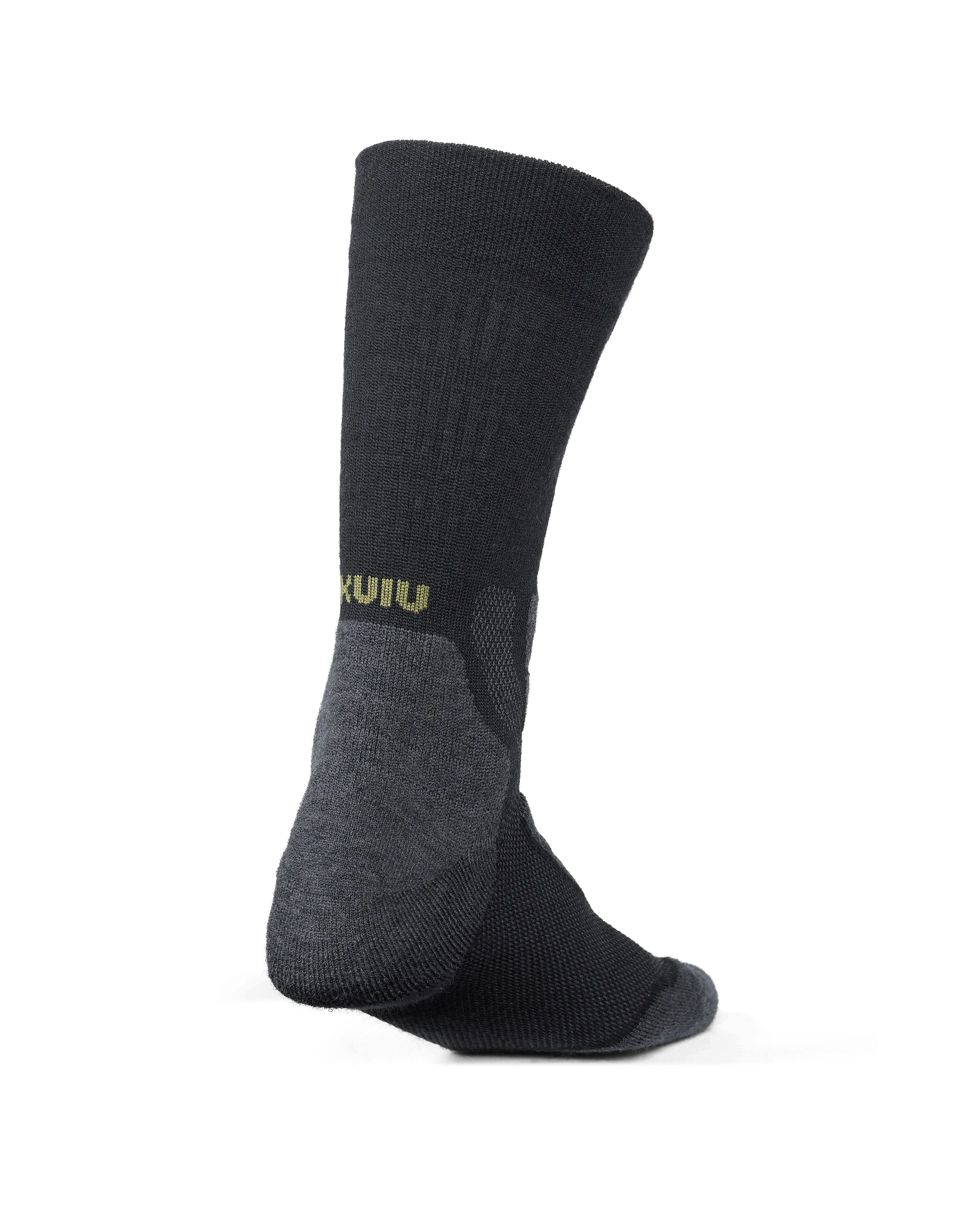 StrongWool Hybrid Crew Sock 2-Pair Pack | Grey Green