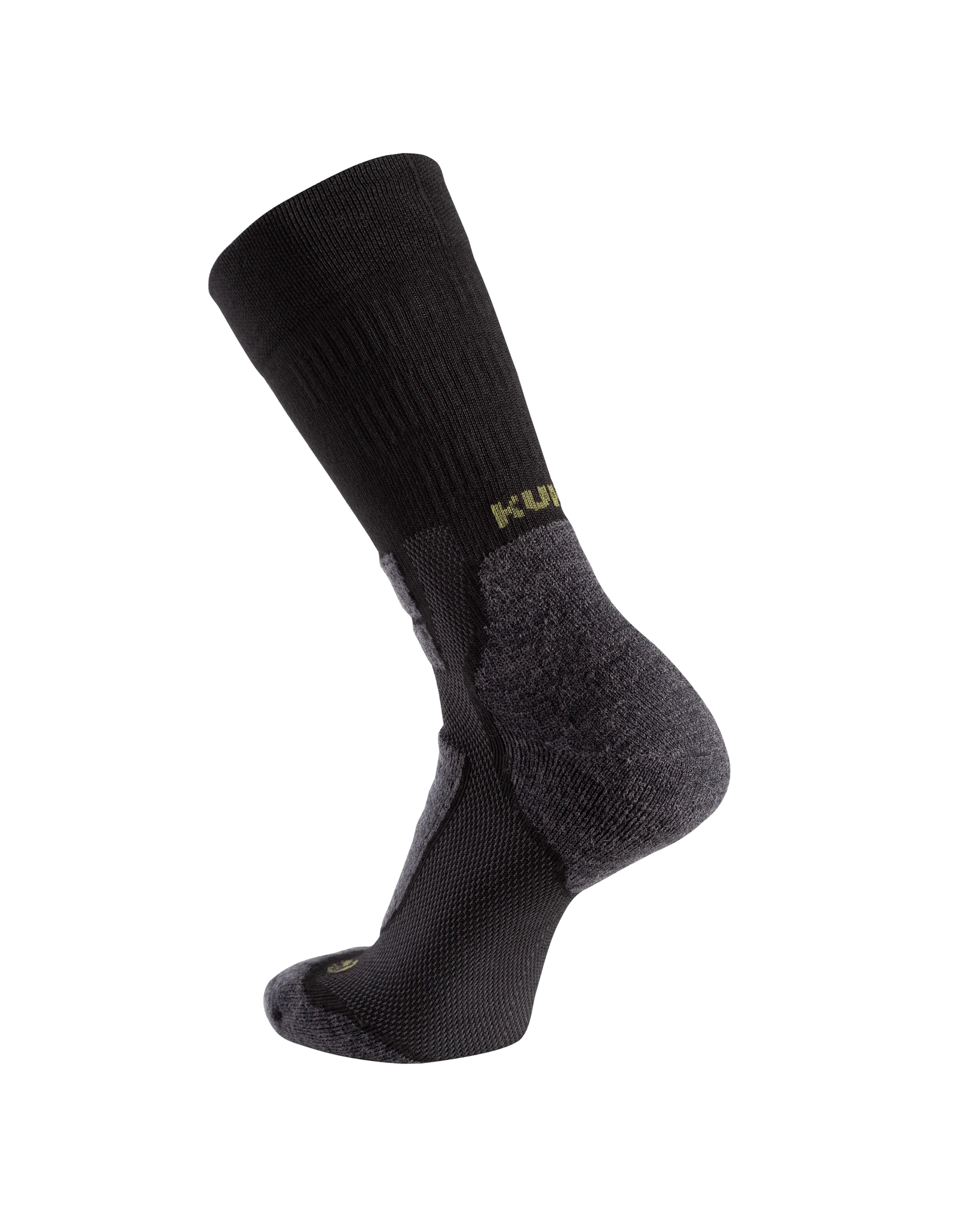 StrongWool Hybrid Crew Sock | Grey Green