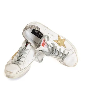 Superstar Cheetah Gold Star Sneakers Size 38