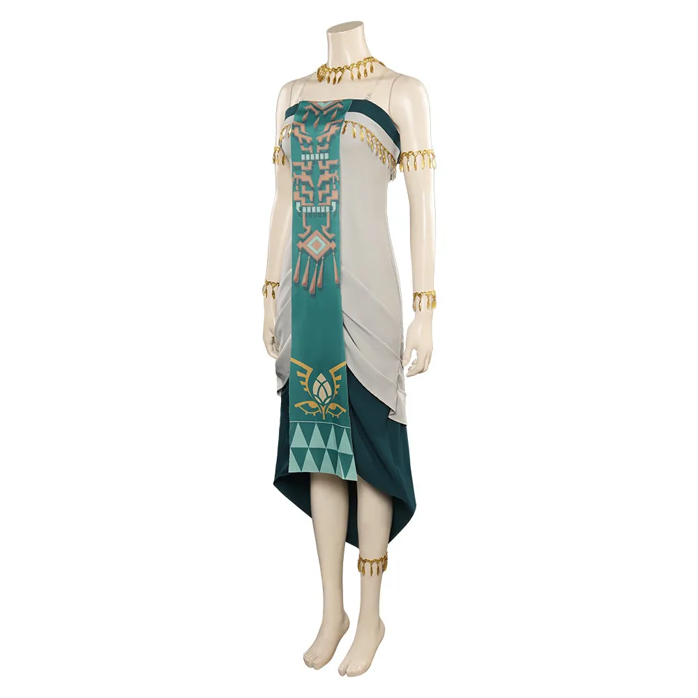 The Legend of Zelda: Tears of the Kingdom Zelda Outfits Halloween Carnival Party Cosplay Costume