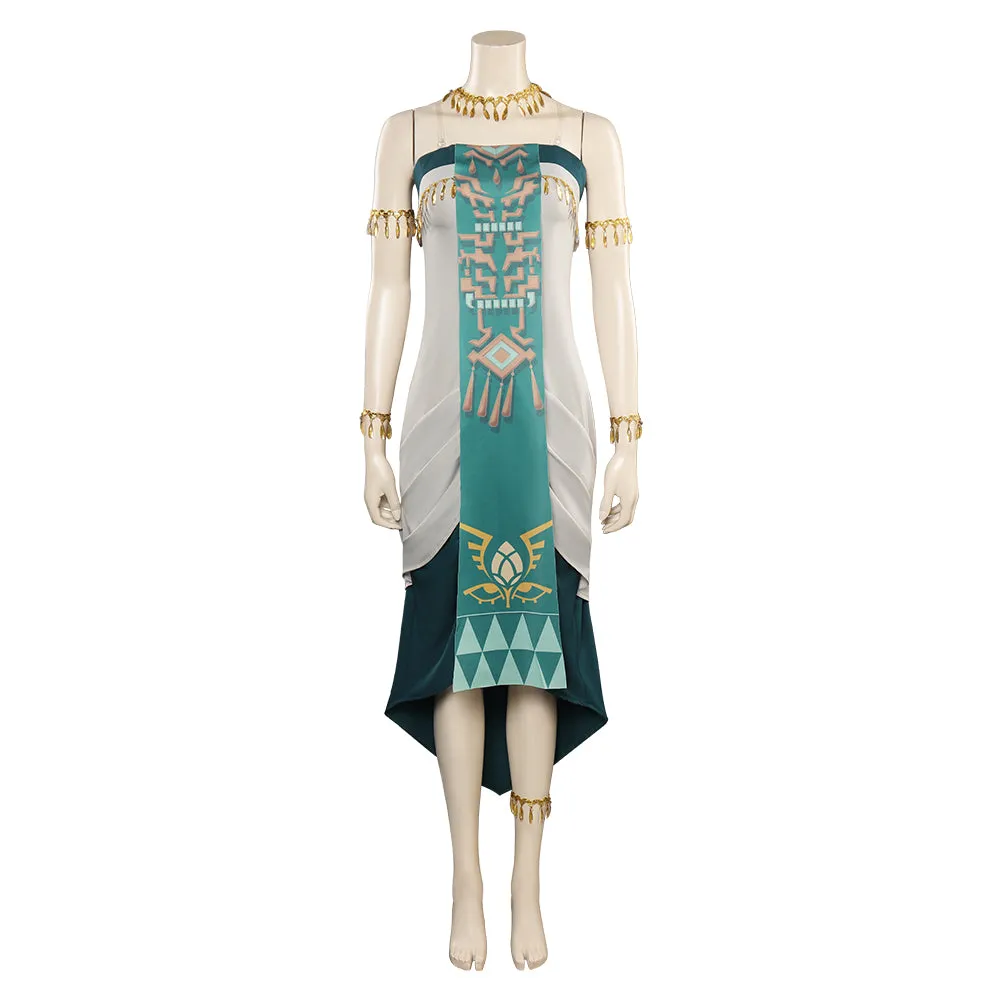 The Legend of Zelda: Tears of the Kingdom Zelda Outfits Halloween Carnival Party Cosplay Costume