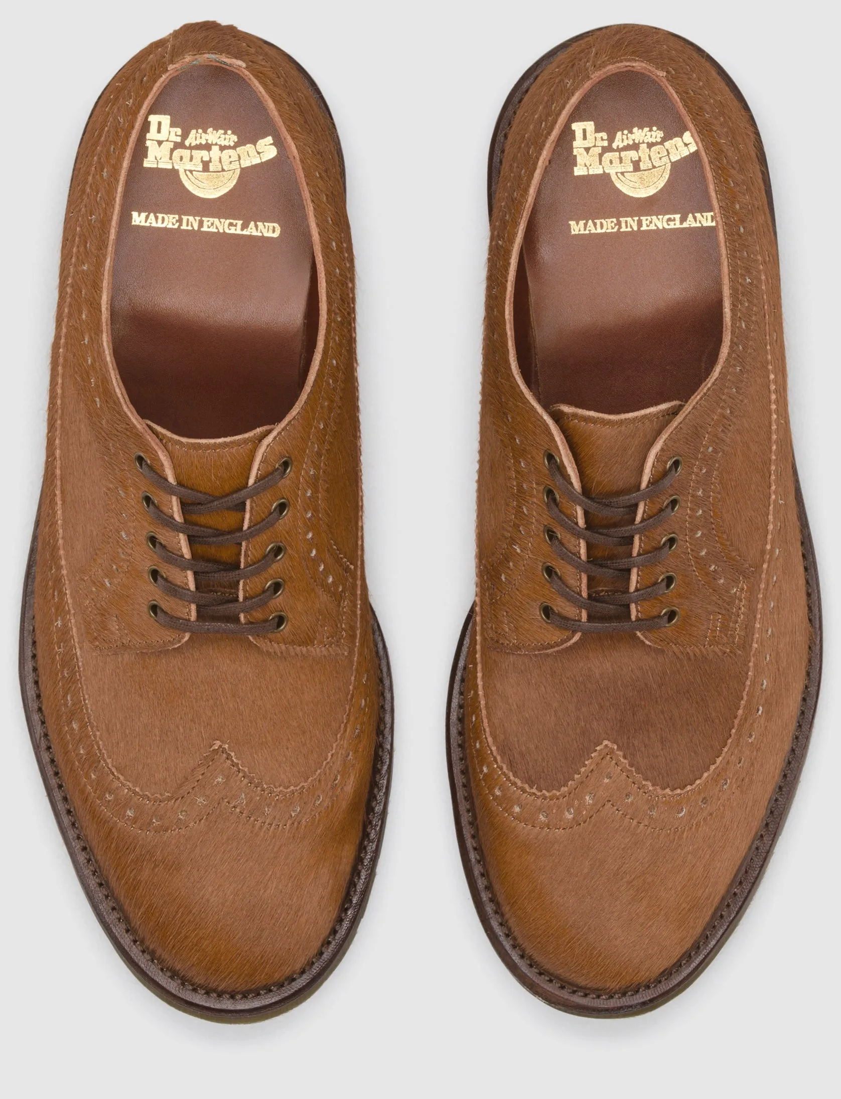 THOBY BROWN ITALIAN HAIR ON OXFORD MIE