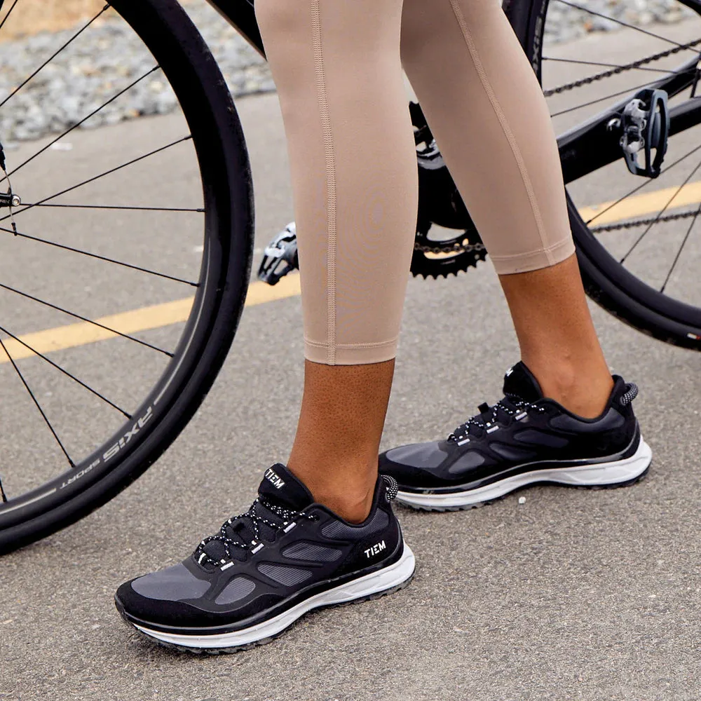 TIEM Via - Black Onyx Cycling Shoe